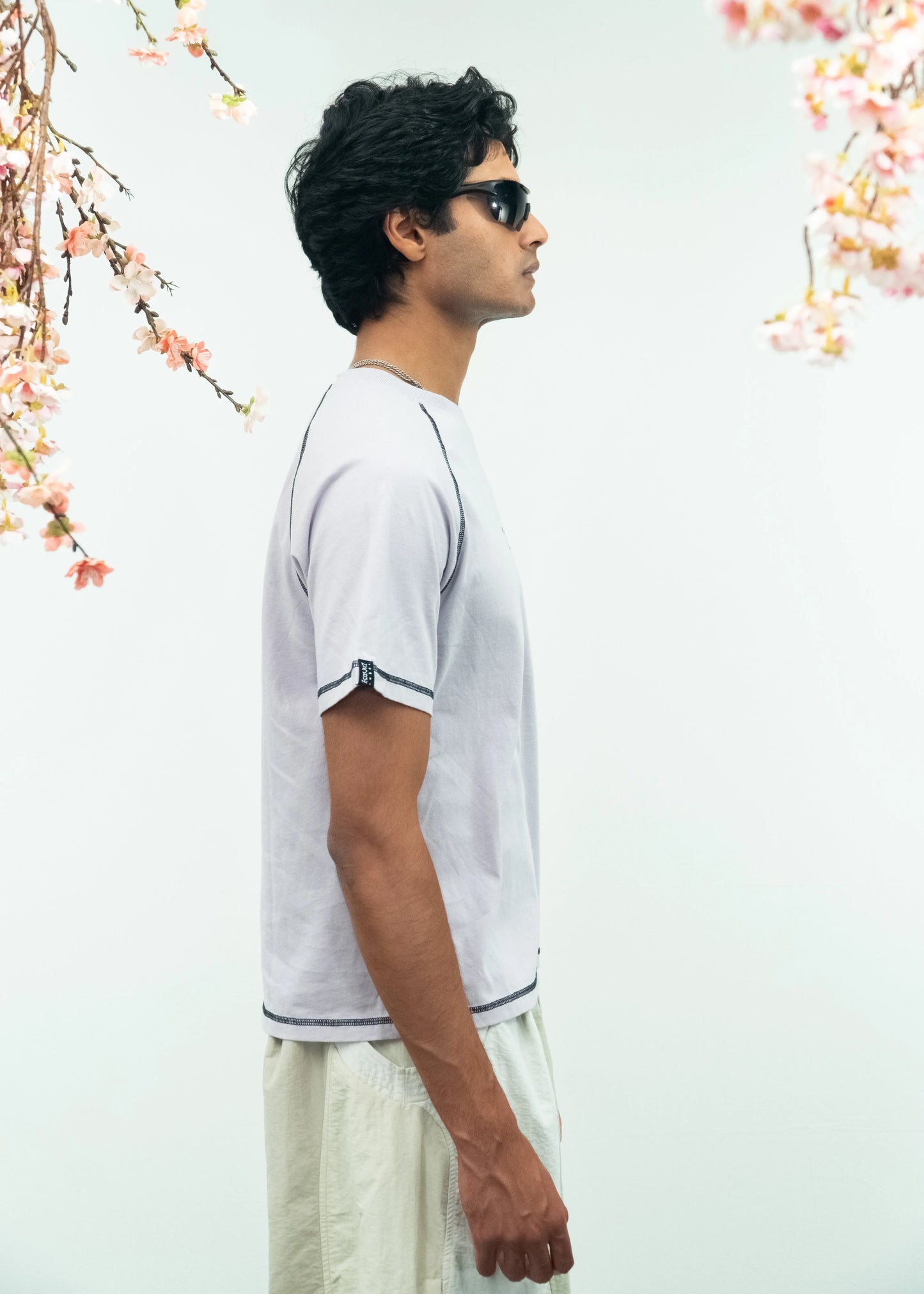 Raglan Climbing Tee (Lavender) - Kawa Club