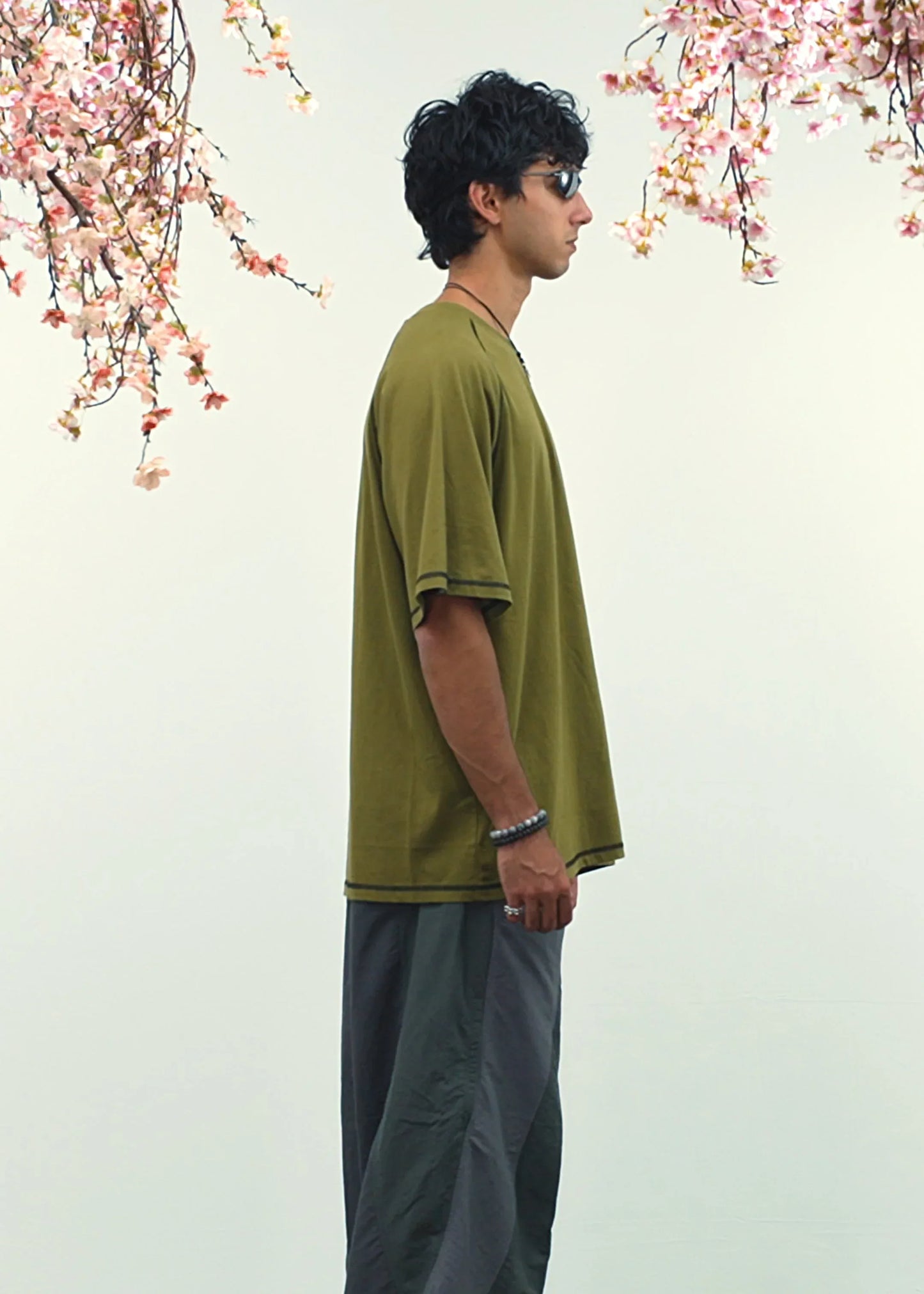 Raglan Climbing Tee (Forest) - Kawa Club