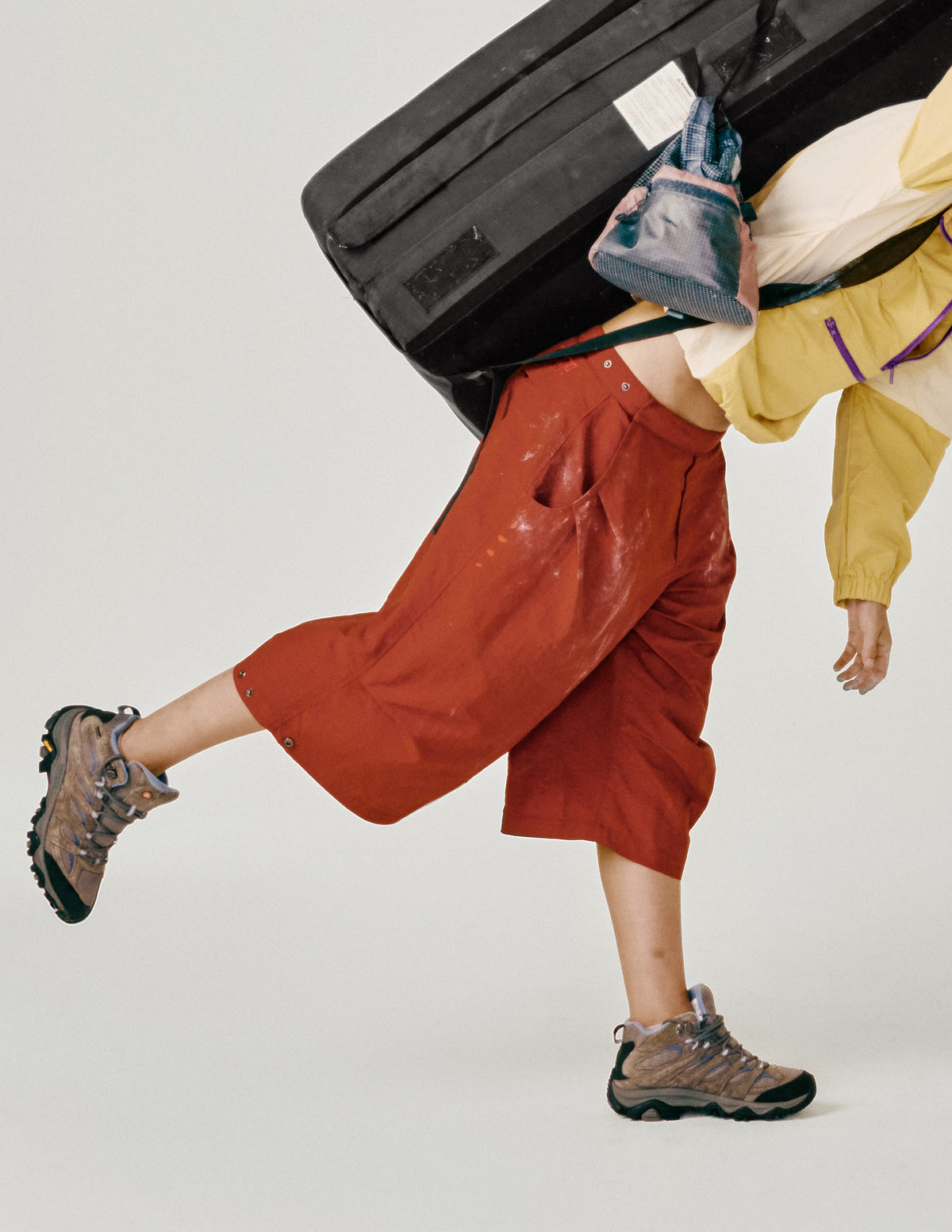 Nagi Knee Pant (Red)