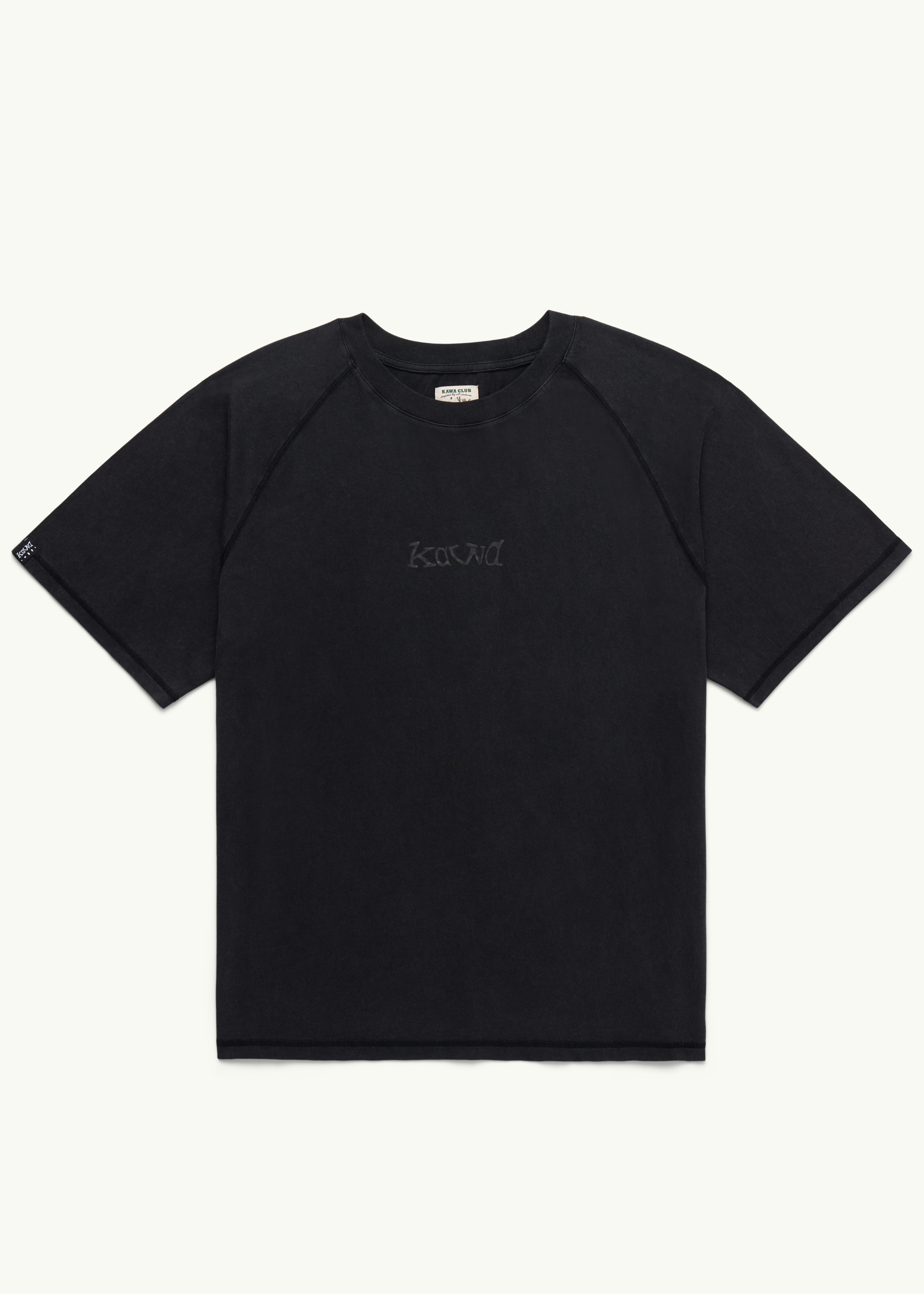 Raglan Climbing Tee (Charcoal) – Kawa Club
