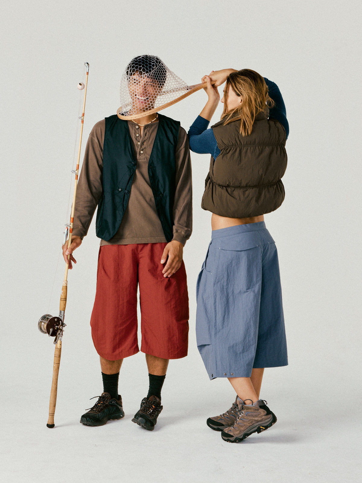 Nagi Knee Pant (Red)