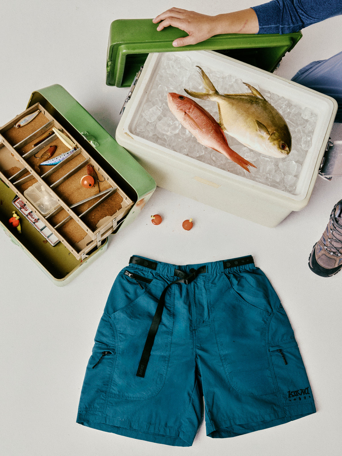 Mantis Belted Short (Blue)