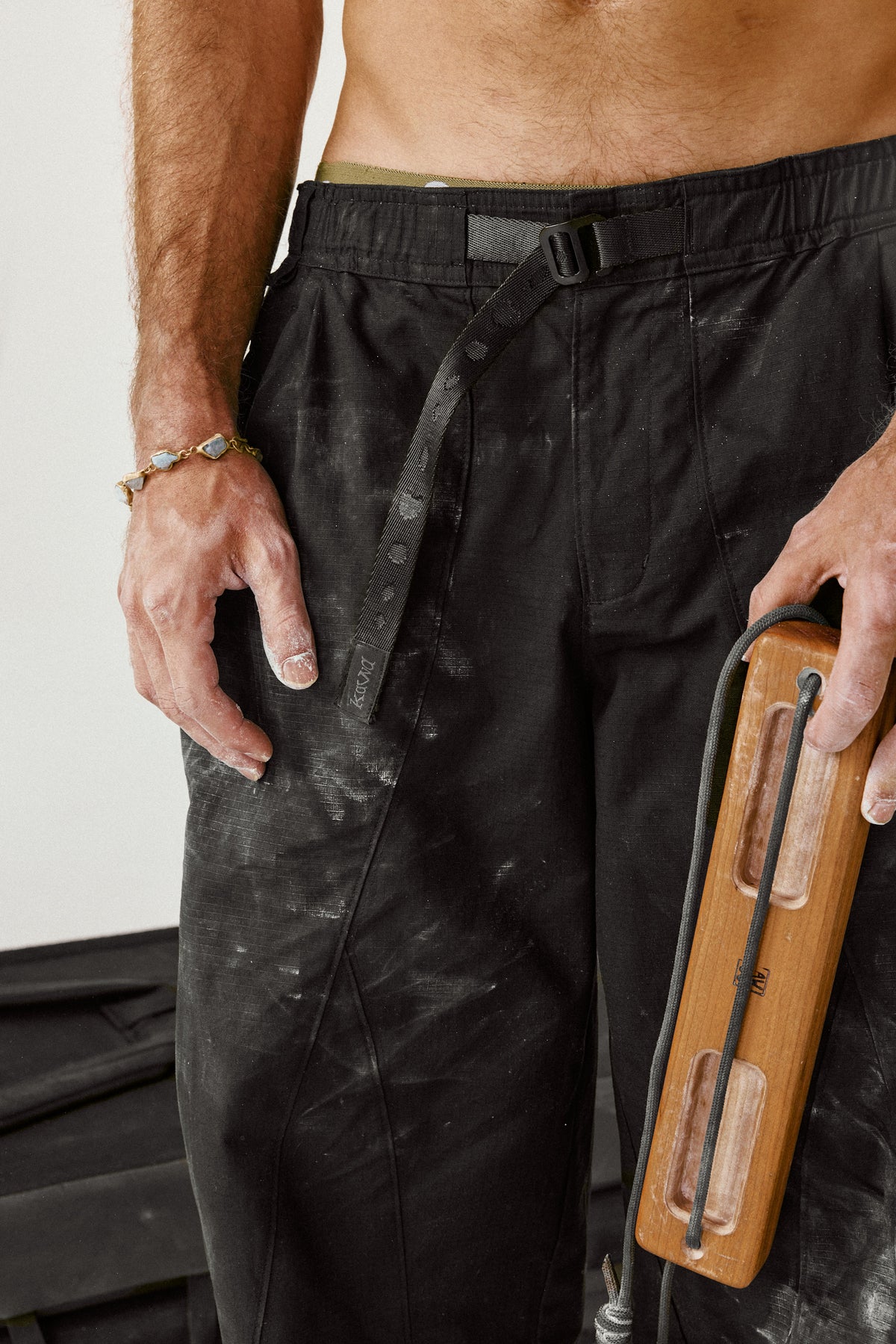 Cotton Cicada Pants (Black)
