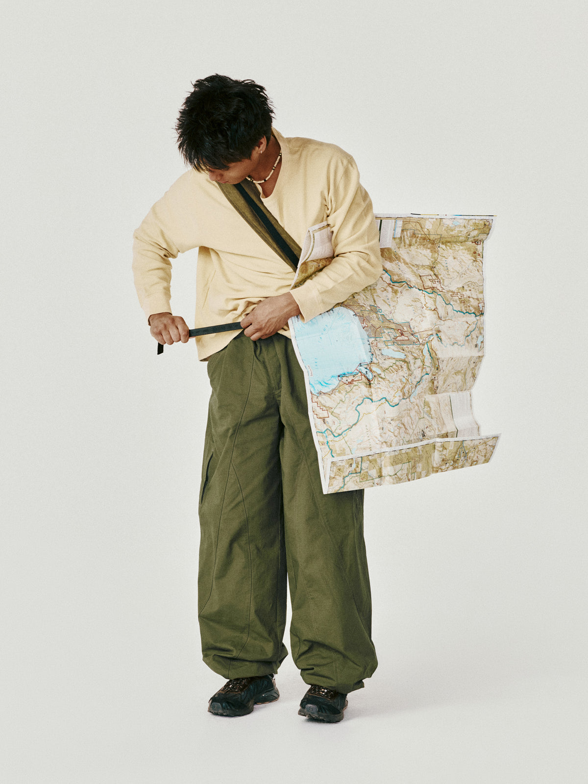 Cotton Cicada Pants (Green)