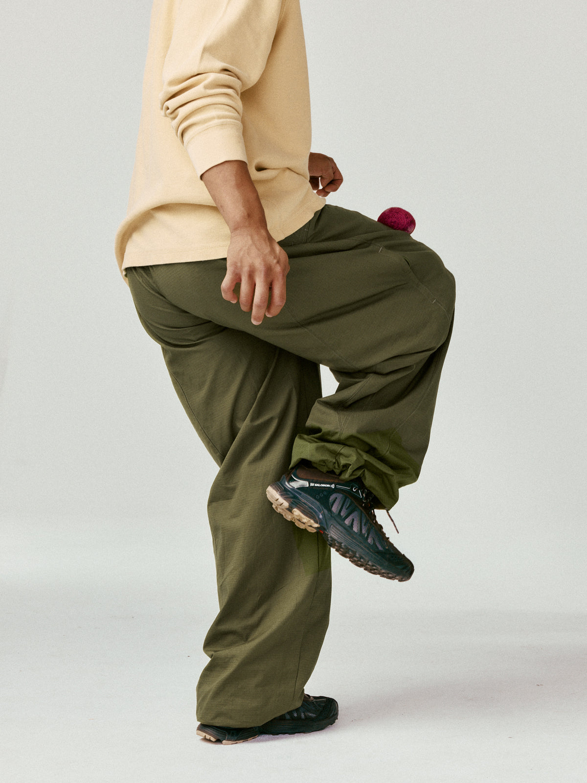 Cotton Cicada Pants (Green)