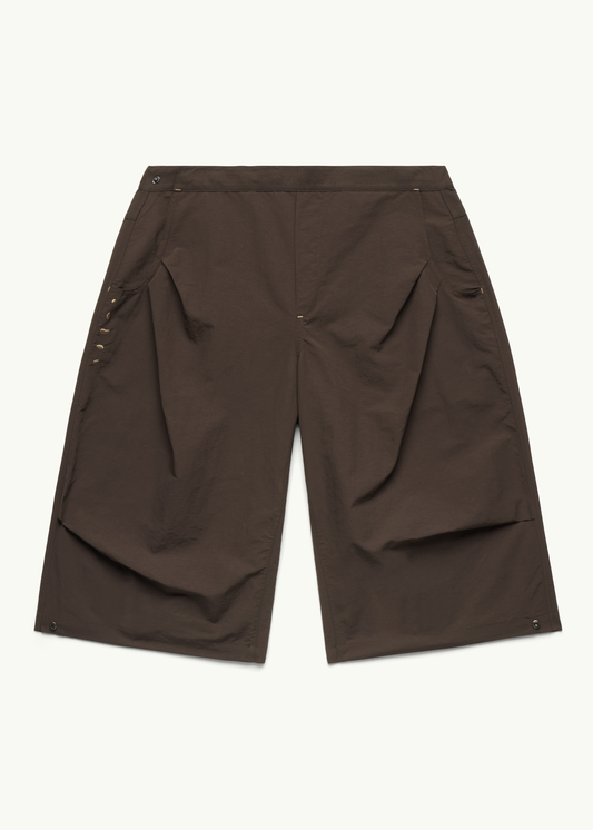 Nagi Knee Pant (Brown)