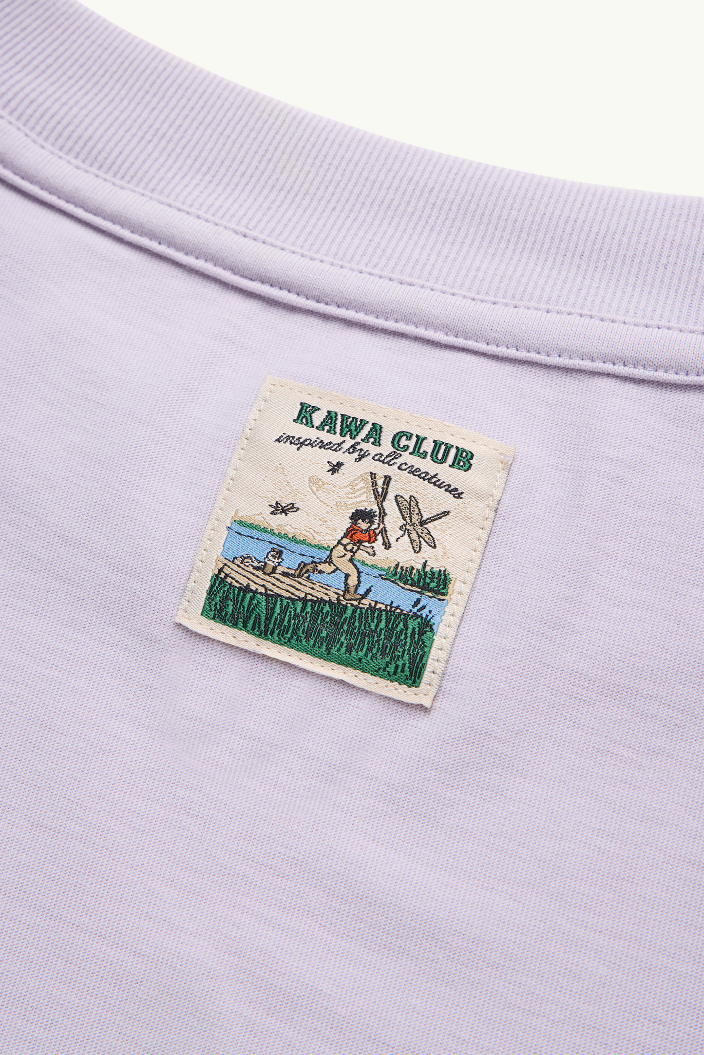 Raglan Climbing Tee (Lavender)