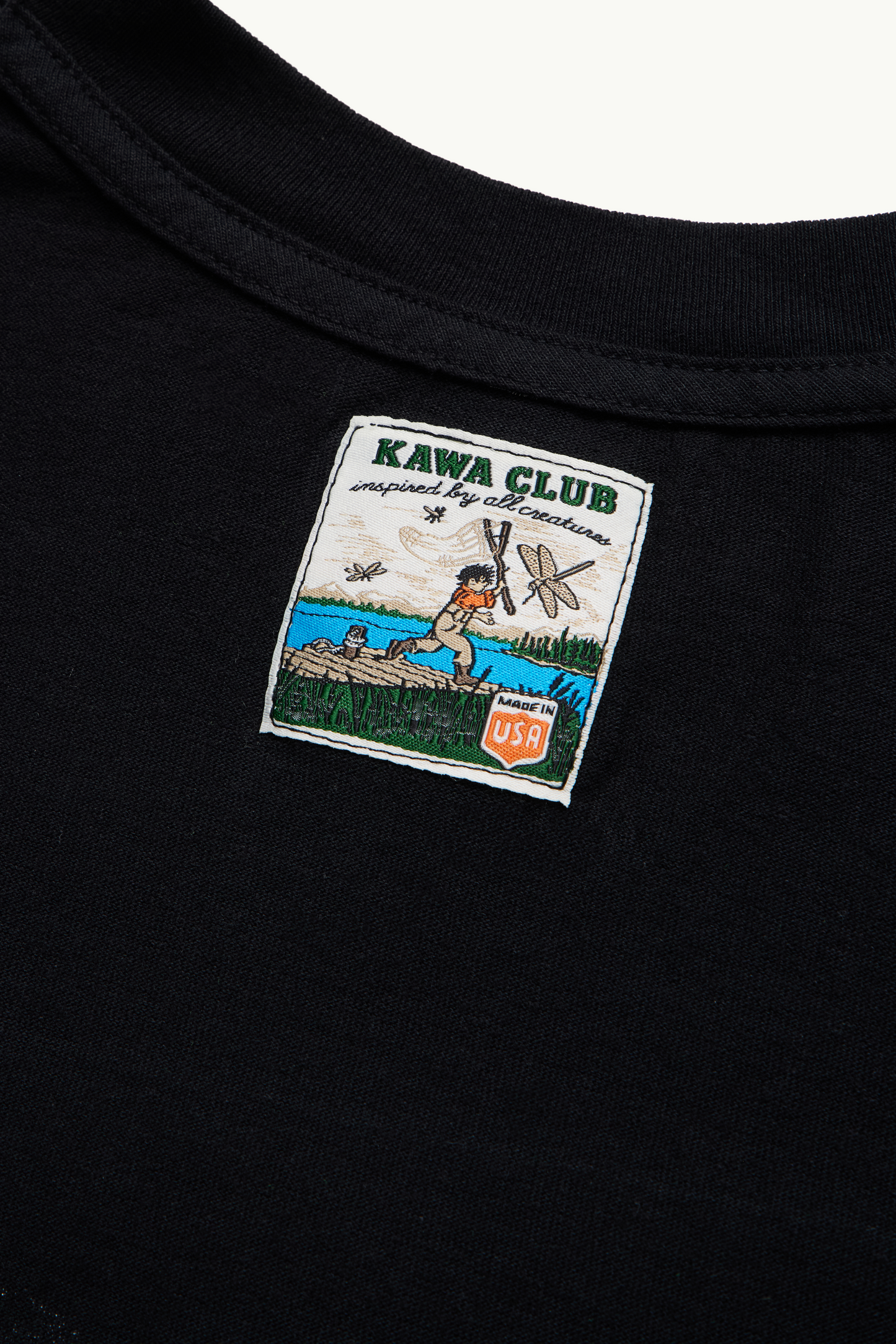 Club Tee "Raw" (Black)