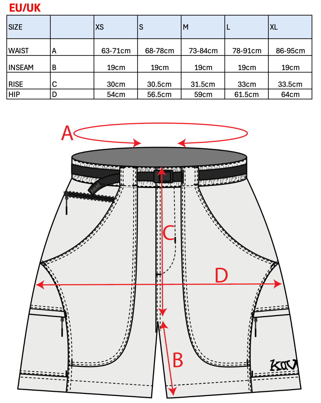 EU Size Chart