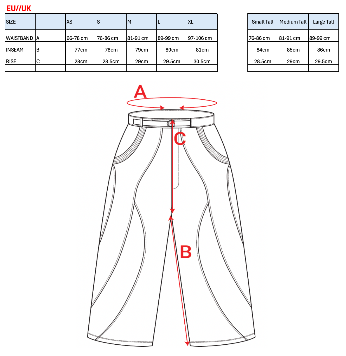 EU Sizechart Image